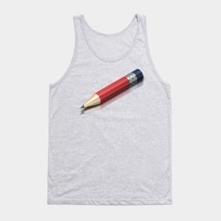 Pencil with Reflection Tank Top